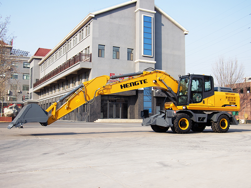 Колесный экскаватор HUNTER HT1215W